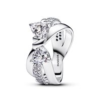 Anello Pandora Donna in Argento Zirconia 193553C01-56 - 193553C01-50